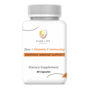 Zinc + Vitamin C Immunity (1 Bottle x 60 Capsules)