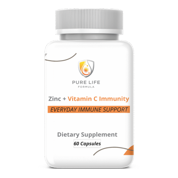Zinc + Vitamin C Immunity (1 Bottle x 60 Capsules)